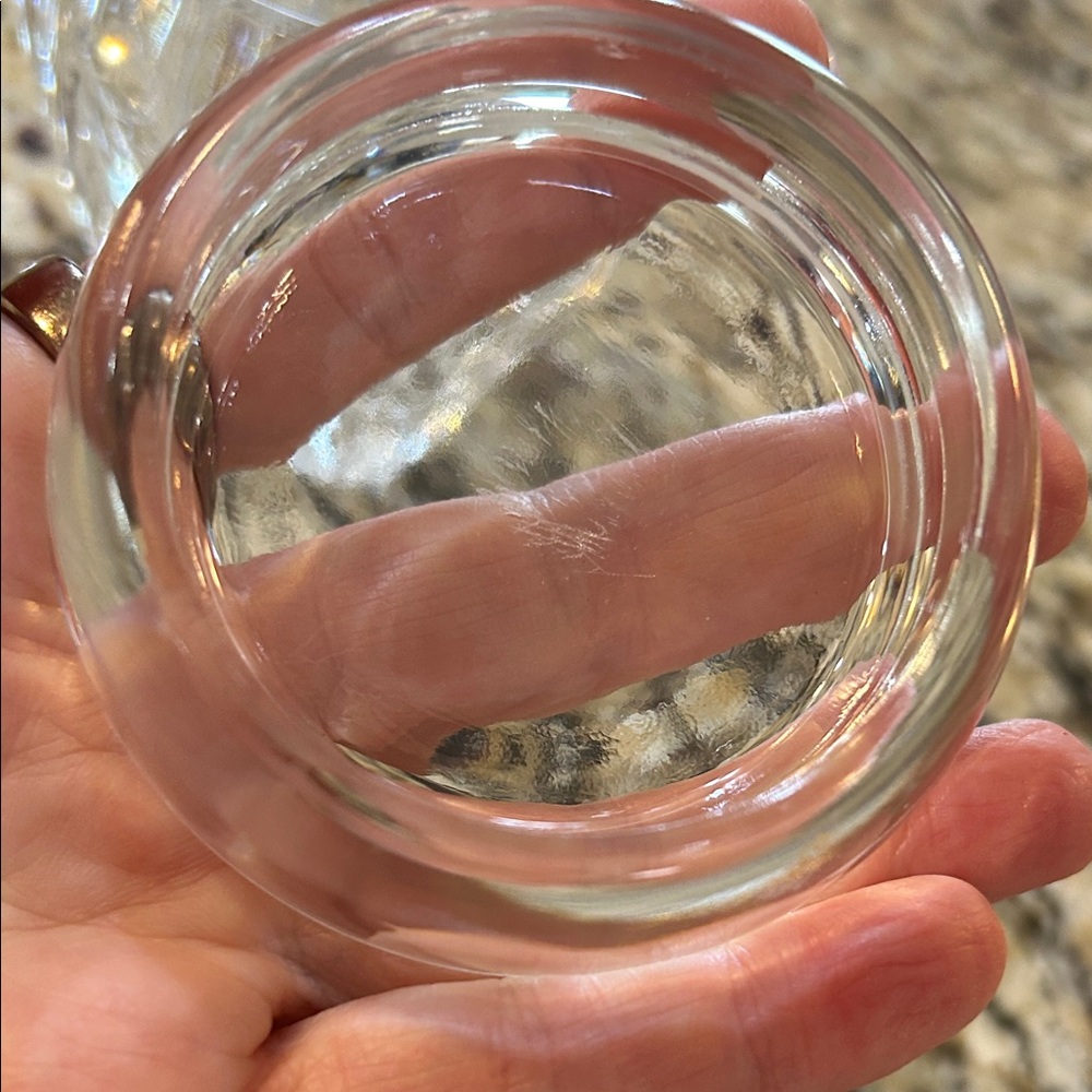 vintage Marquis Waterford crystal cookie or buscit jar - Picture 7 of 11